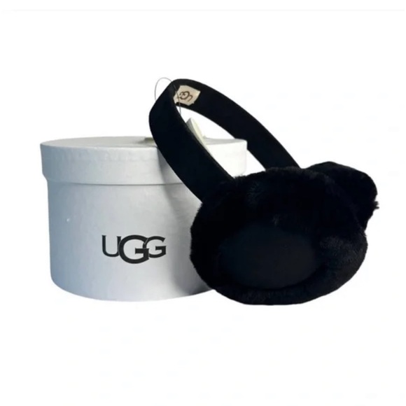 UGG Shearling & Suede Earmuffs - Picture 2 of 5